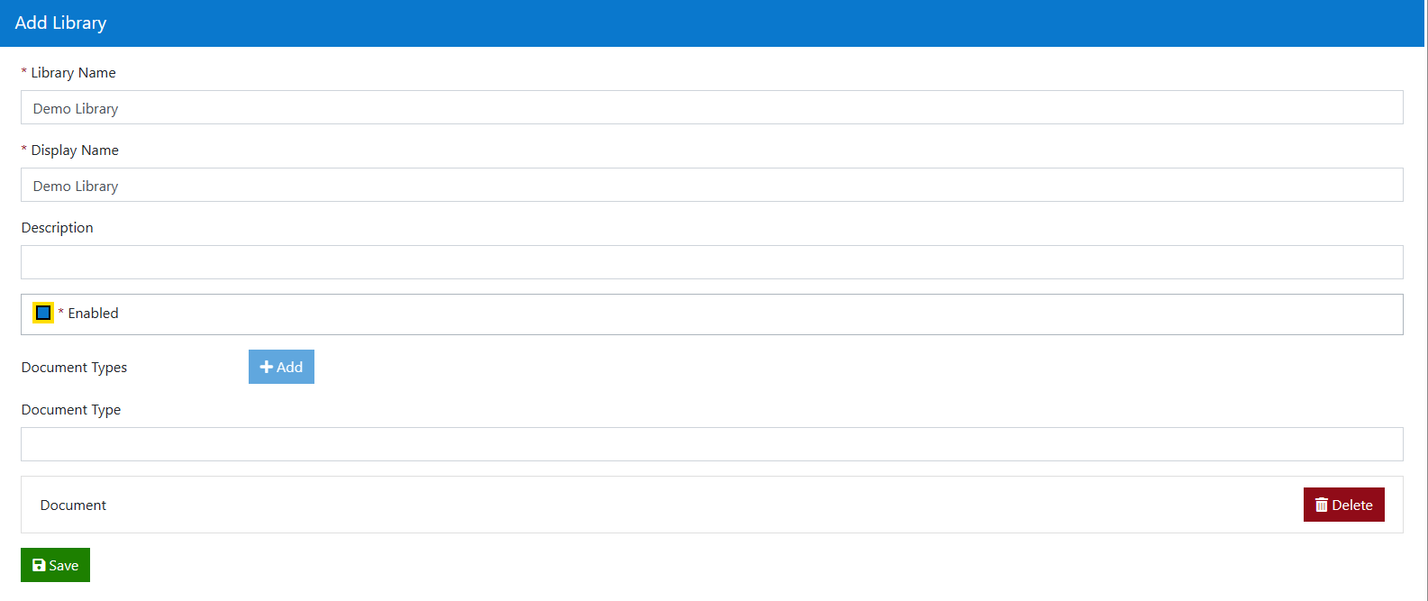 Doc Lib Manage