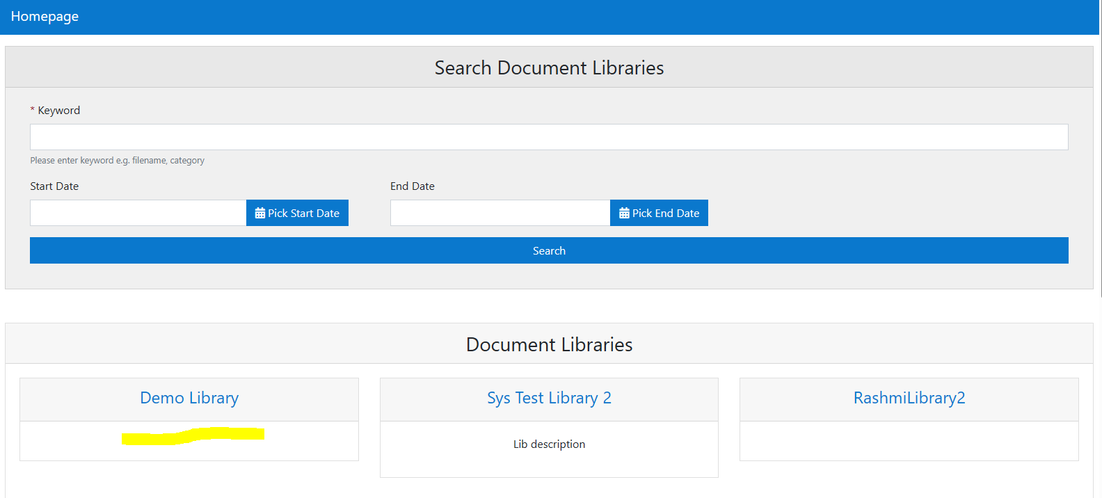 Doc Lib Manage