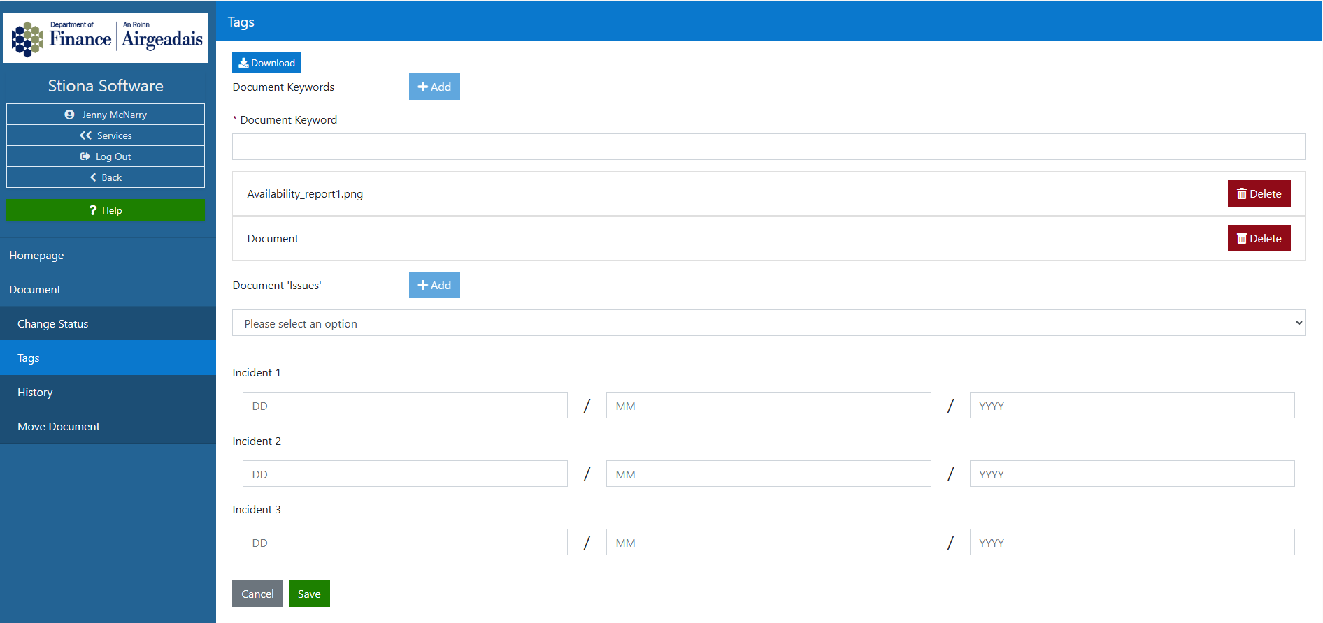 Doc Lib Manage